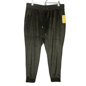 Michael Kors Activewear Athletic Soft  Black Size L Jogger Pants